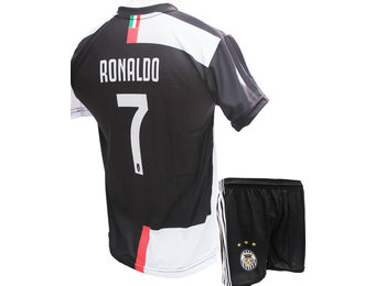 Voetbaltenue Ronaldo 2019-2020  Juve "Thuis"