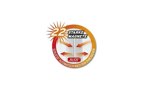 Mosquito Insectennet  2 Pers.  met magneten  "Easymaxx"