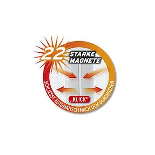 Mosquito Insectennet  2 Pers.  met magneten  "Easymaxx"