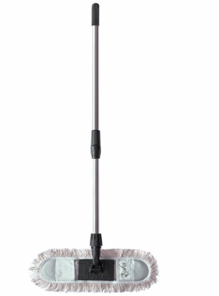 Vloerduster 40cm. met katoen vloerdoek Vloerduster 40cm. met katoen vloerdoek