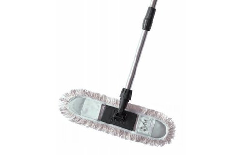 Vloerduster 40cm. met katoen vloerdoek Vloerduster 40cm. met katoen vloerdoek