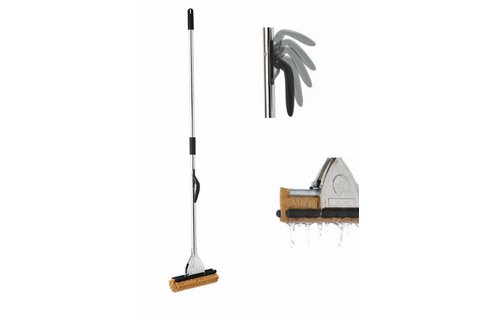 Vloermop met uitwringbare spons