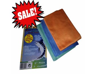 Blue Marlin Microvezeldoeken 3 dezelfde maten