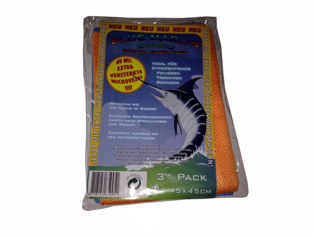 Blue Marlin Microvezeldoeken 3 dezelfde maten