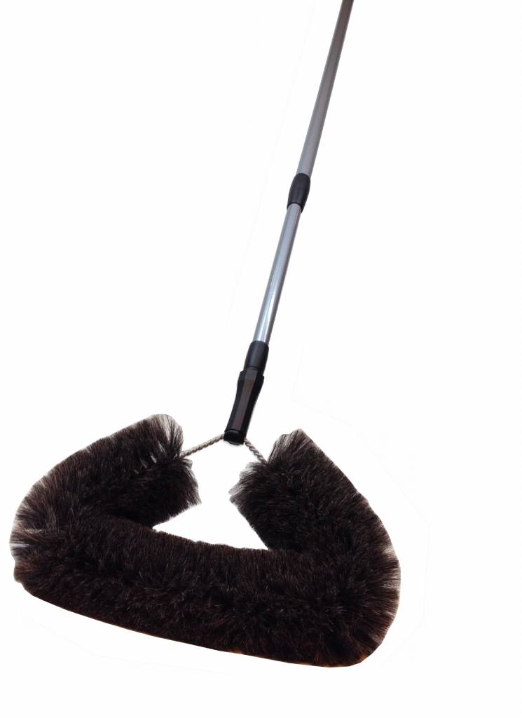 Ragebol geitenhaar met telescoopsteel Ragebol geitenhaar met telescoopsteel