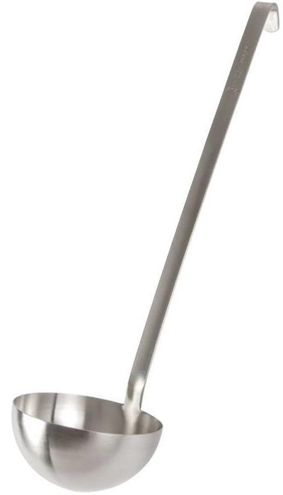 Pollepel / Opscheplepel RVS  Ø 10,5 cm.