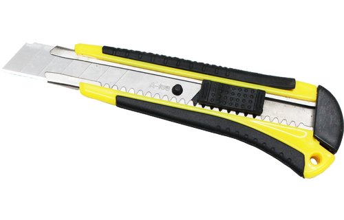 Breekmes  /  Cuttermes   18 mm.