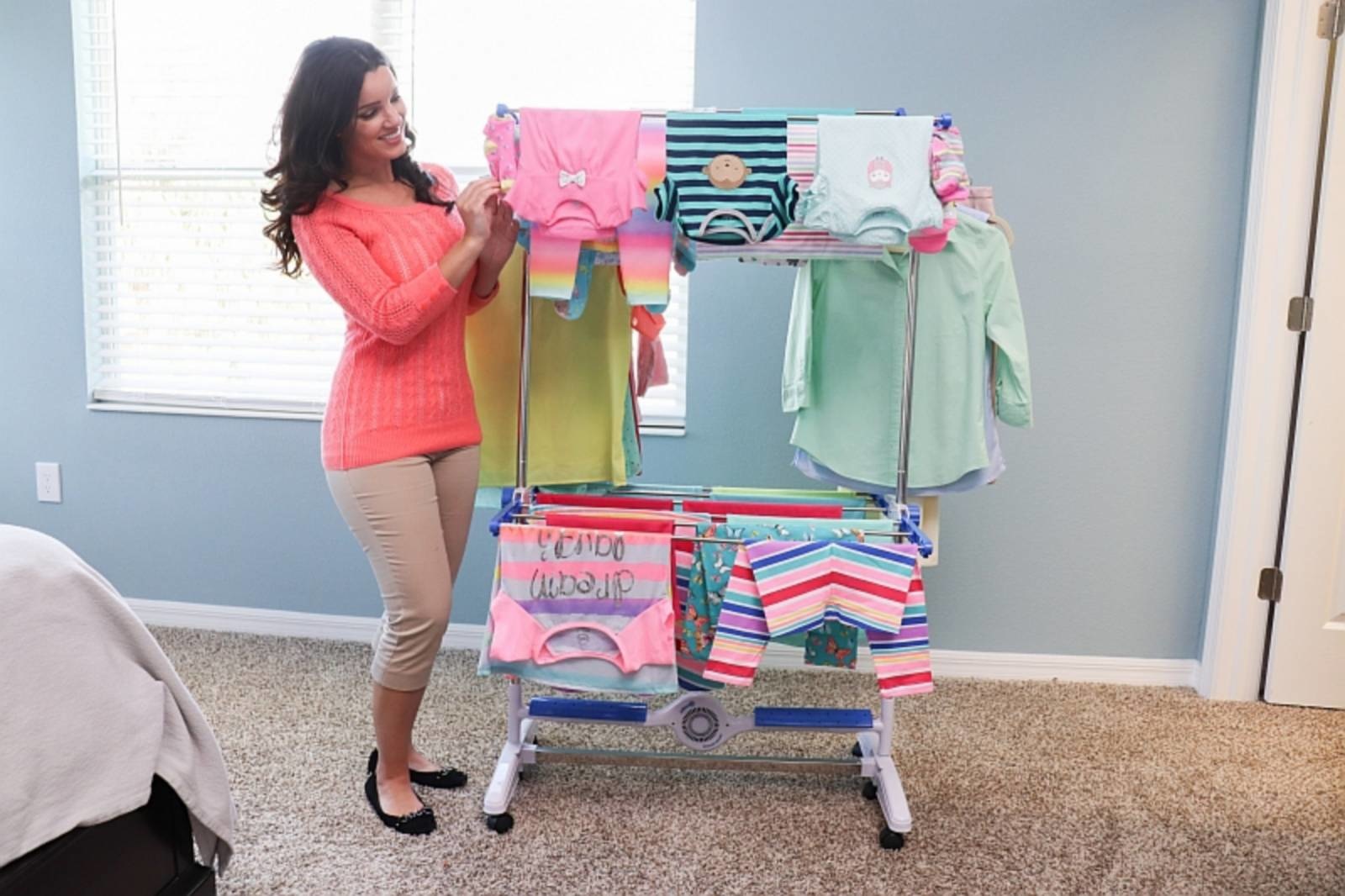 Nu-Breeze wasstandaard "wasrek met droger" Nu-Breeze wasstandaard "wasrek met droger"