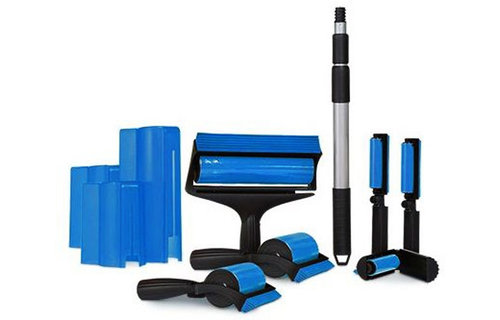 Pluisverwijderaar - 6-delig - blauw/zwart