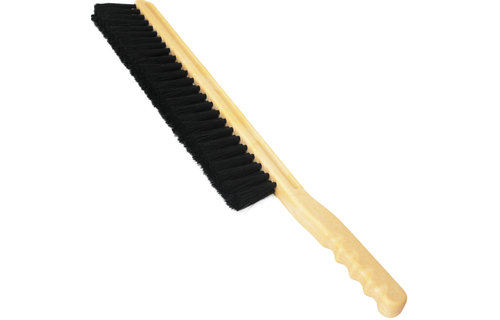 Smalle Afstofborstel Zwarte Haren - 49 cm. Smalle Afstofborstel Zwarte Haren - 49 cm.