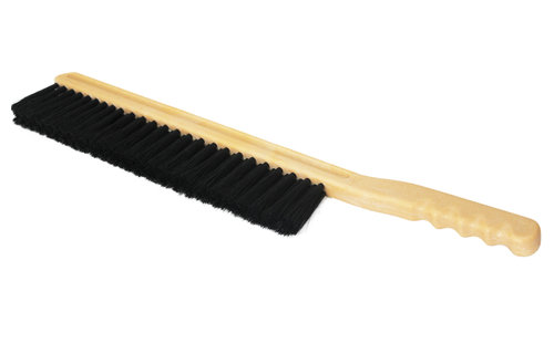 Smalle Afstofborstel Zwarte Haren - 49 cm. Smalle Afstofborstel Zwarte Haren - 49 cm.