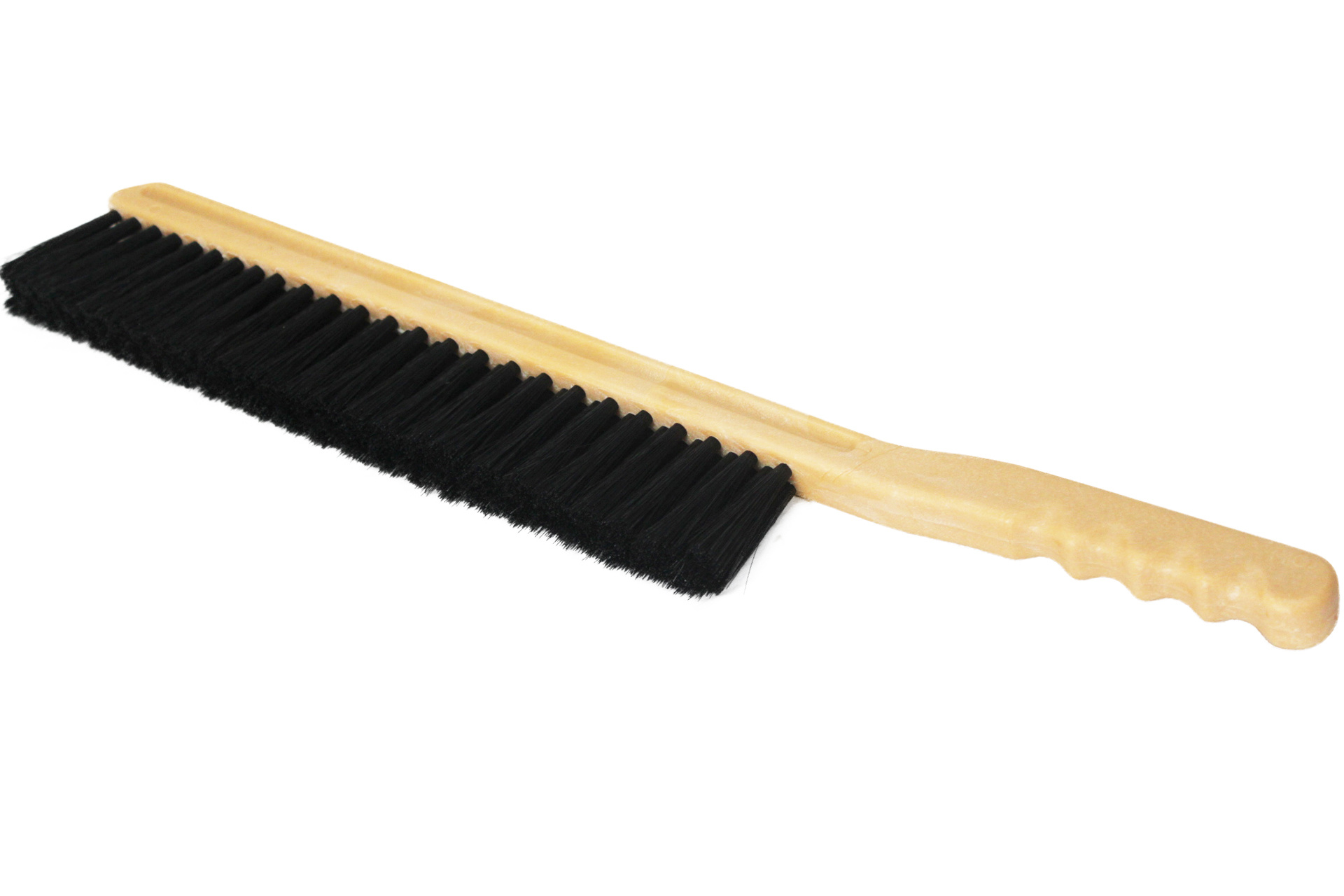 Smalle Afstofborstel Zwarte Haren - 49 cm. Smalle Afstofborstel Zwarte Haren - 49 cm.