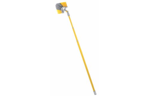 Spinnenborstel met telescoopsteel en Kniegewricht