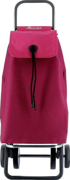 Boodschappenwagen met 4 wielen Bordeaux  "IMAX ONA DOS+2" Boodschappenwagen met 4 wielen Bordeaux  "IMAX ONA DOS+2"