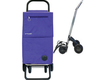 Boodschappenwagen met 4 wielen Paars  "SBELTA MF 4.2"