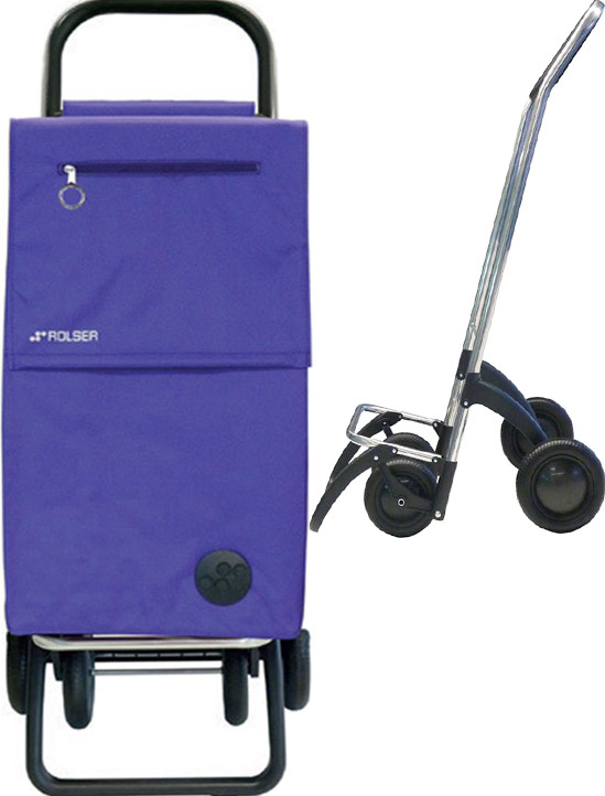 Boodschappenwagen met 4 wielen Paars  "SBELTA MF 4.2"