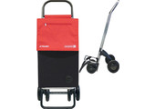 Boodschappenwagen met 4 wielen Zwart / Rood "SBELTA MF 4.2"