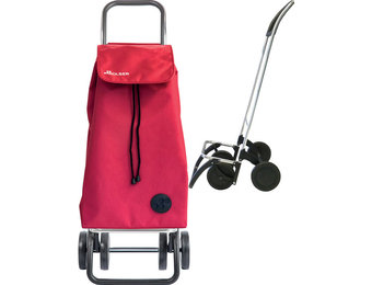 Boodschappentrolley 4 wielen  "IMAX TERMO ZEN DOS+2"   Rood