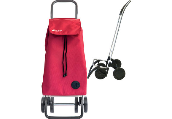 Boodschappentrolley 4 wielen  "IMAX TERMO ZEN DOS+2"   Rood