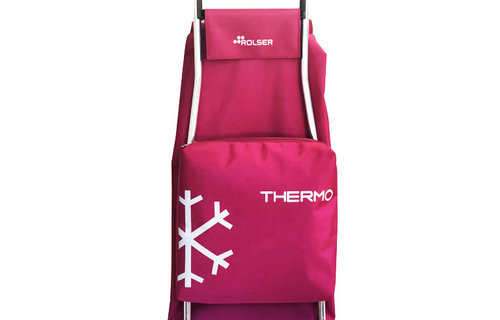 Boodschappentrolley 4 wielen  "IMAX TERMO ZEN DOS+2"   Rood
