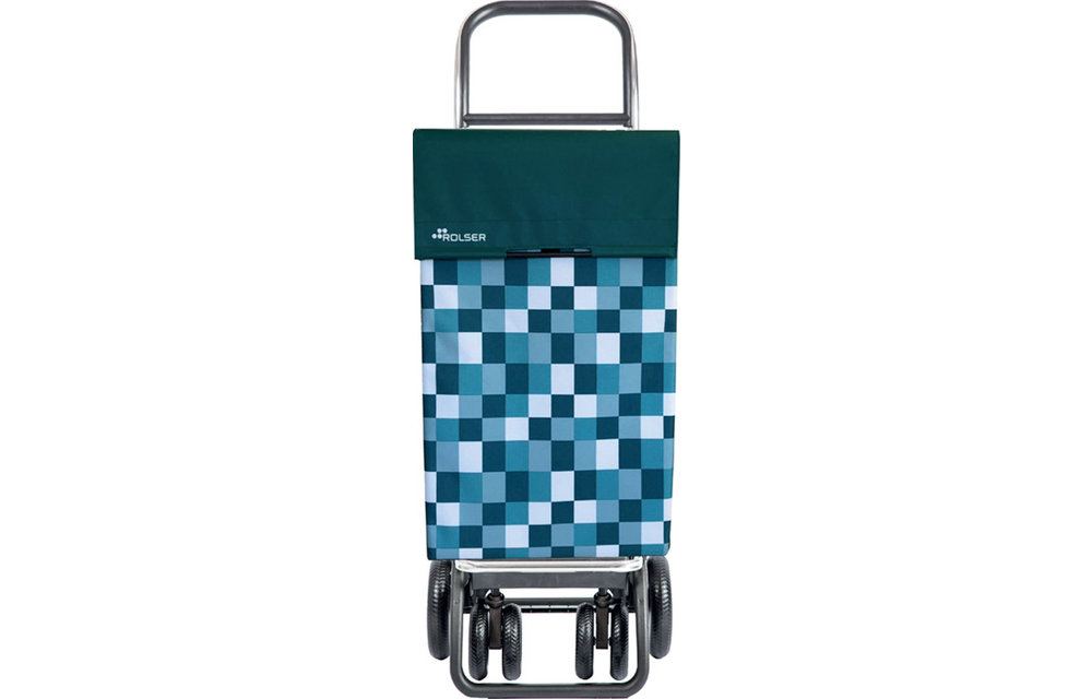 Boodschappentrolley roterende voorwielen Groen "DAMA 4.2 TOUR" Boodschappentrolley roterende voorwielen Groen "DAMA 4.2 TOUR"