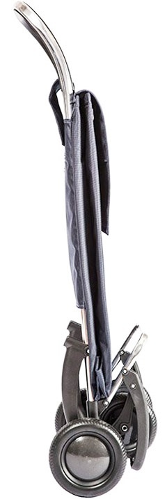 Boodschappentrolley roterende voorwielen Zwart  "DAMA 4.2 TOUR" Boodschappentrolley roterende voorwielen Zwart  "DAMA 4.2 TOUR"