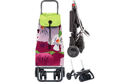 Boodschappenwagen roterende voorwielen Fel Groen  "I-MAX MF LOGIC TOUR TAKU"