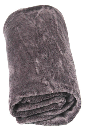 Fleece deken Coral 130x170 cm   Dark Taupe Fleece deken Coral 130x170 cm   Dark Taupe