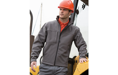 Softshell regenjas Classic grijs Softshell regenjas Classic grijs