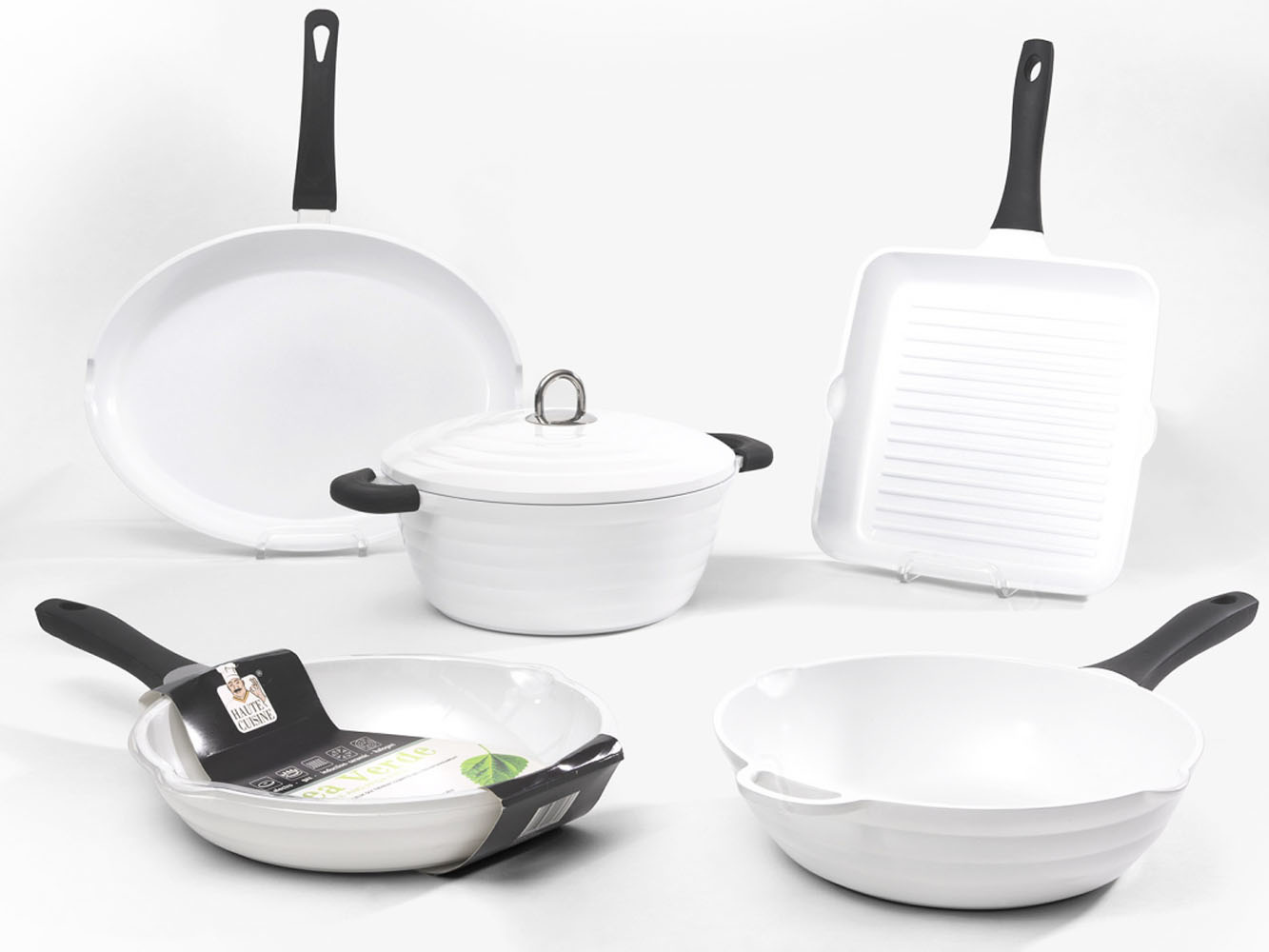 Braadpan  "Linea Verde"    Ceramic Coating Braadpan  "Linea Verde"    Ceramic Coating