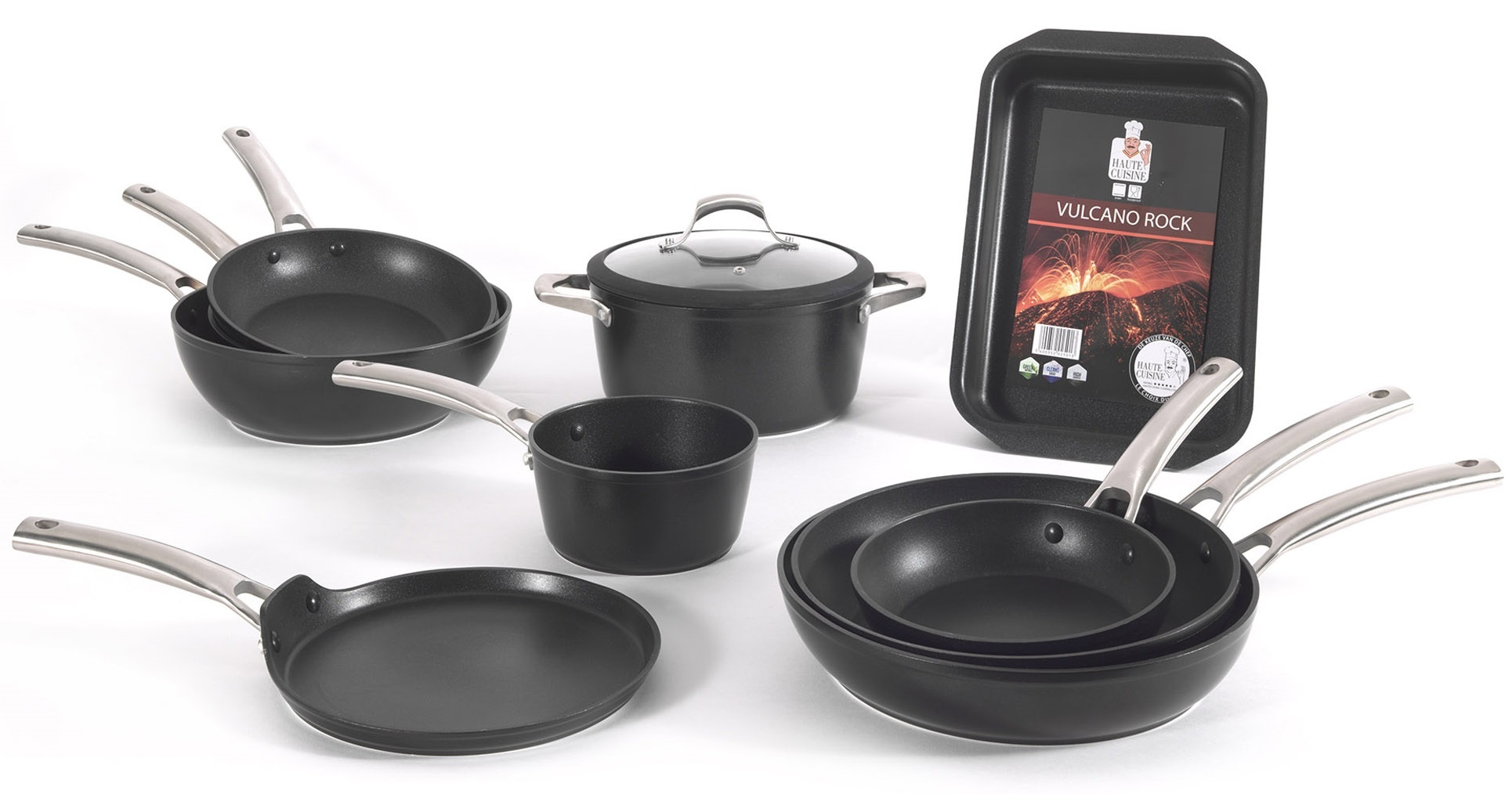 Steelpan 16 cm   "Vulcano-Rock"