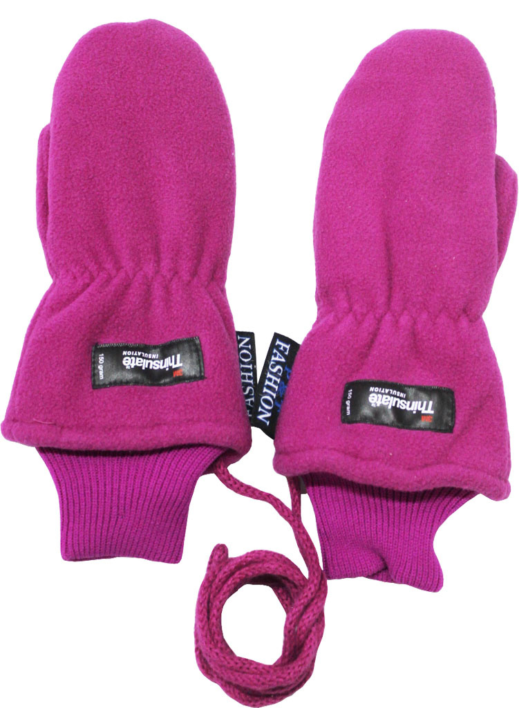 Fleece wanten kinderen  Violet