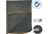 Microvezel  Autodroogdoek 60 x 90 cm  Grijs - Zwart