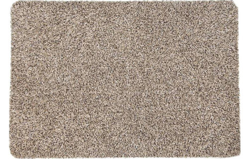 Wasbare droogloopmat Creme 65 x 100 cm.