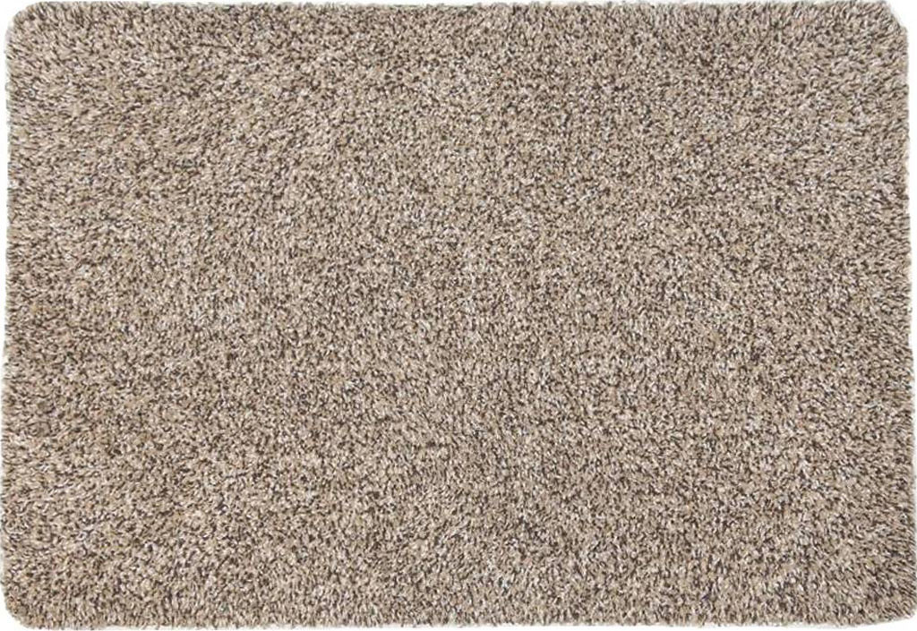 Wasbare droogloopmat Creme 65 x 100 cm.