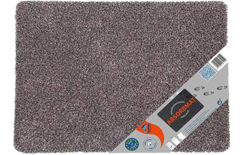 Wasbare droogloopmat Taupe 65 x 100 cm.