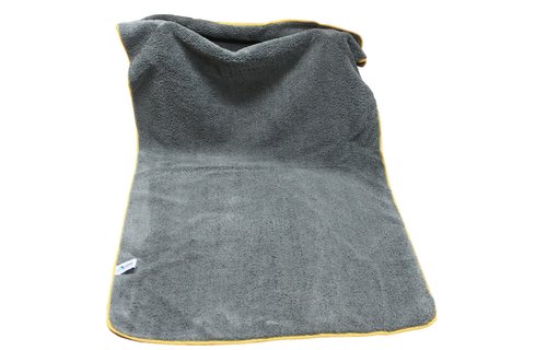 Microvezel  Autodroogdoek 60 x 90 cm  Grijs - Zwart