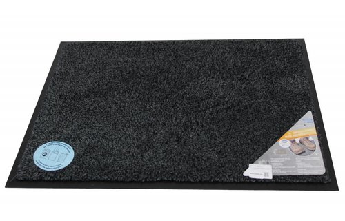 Droogloopmat Flexi met boord 40 x 60 cm. Anthracite