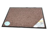 Droogloopmat Flexi met boord 50 x 80 cm. Bruin (taupe)