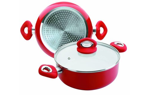 Ceramique Kookpot met deksel Vital verschillende maten