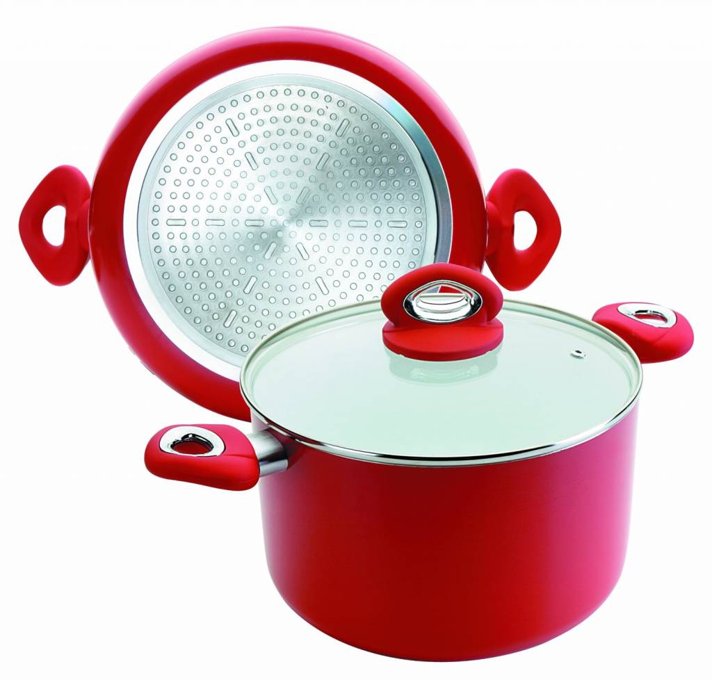 Ceramique Marmite kookpot met deksel Vital verschillende maten