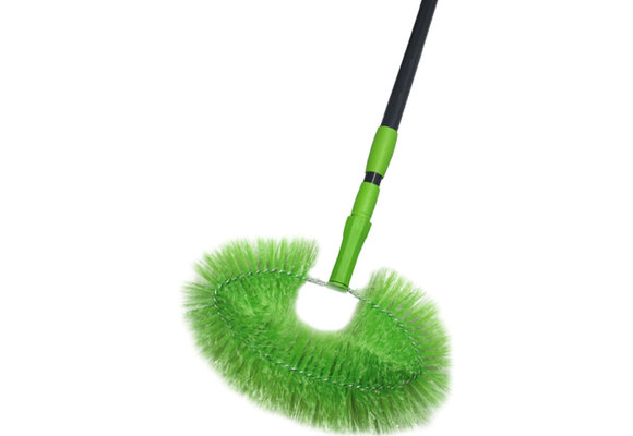 Ragebol pvc met telescoopsteel 1,6 meter