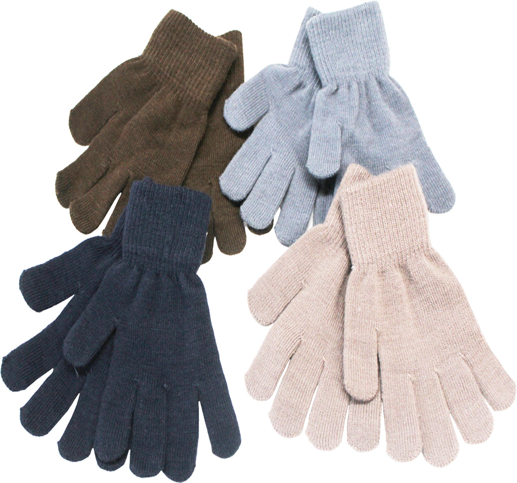 Magic Handschoenen kids  dun gebreid  6- 12 jaar