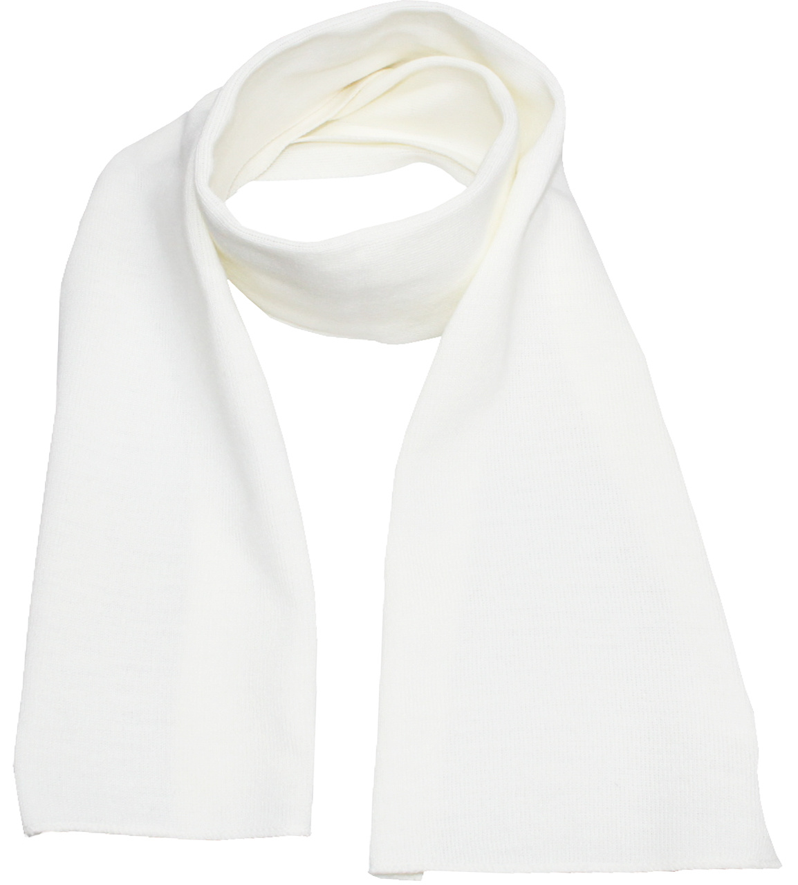 Gebreide Sjaal 150 x 22 cm. - Ecru Gebreide Sjaal 150 x 22 cm. - Ecru