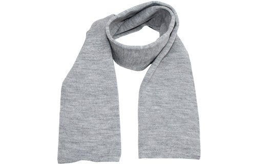 Gebreide Sjaal 150 x 22 cm. - Licht Grijs