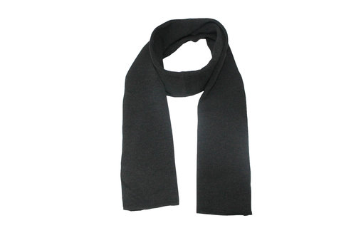 Gebreide Sjaal 150 x 22 cm. -  Zwart Gebreide Sjaal 150 x 22 cm. -  Zwart