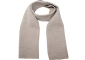 Gebreide Sjaal 150 x 22 cm. -  licht Beige