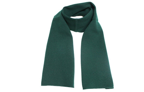 Gebreide Sjaal 150 x 22 cm. -  Groen Gebreide Sjaal 150 x 22 cm. -  Groen