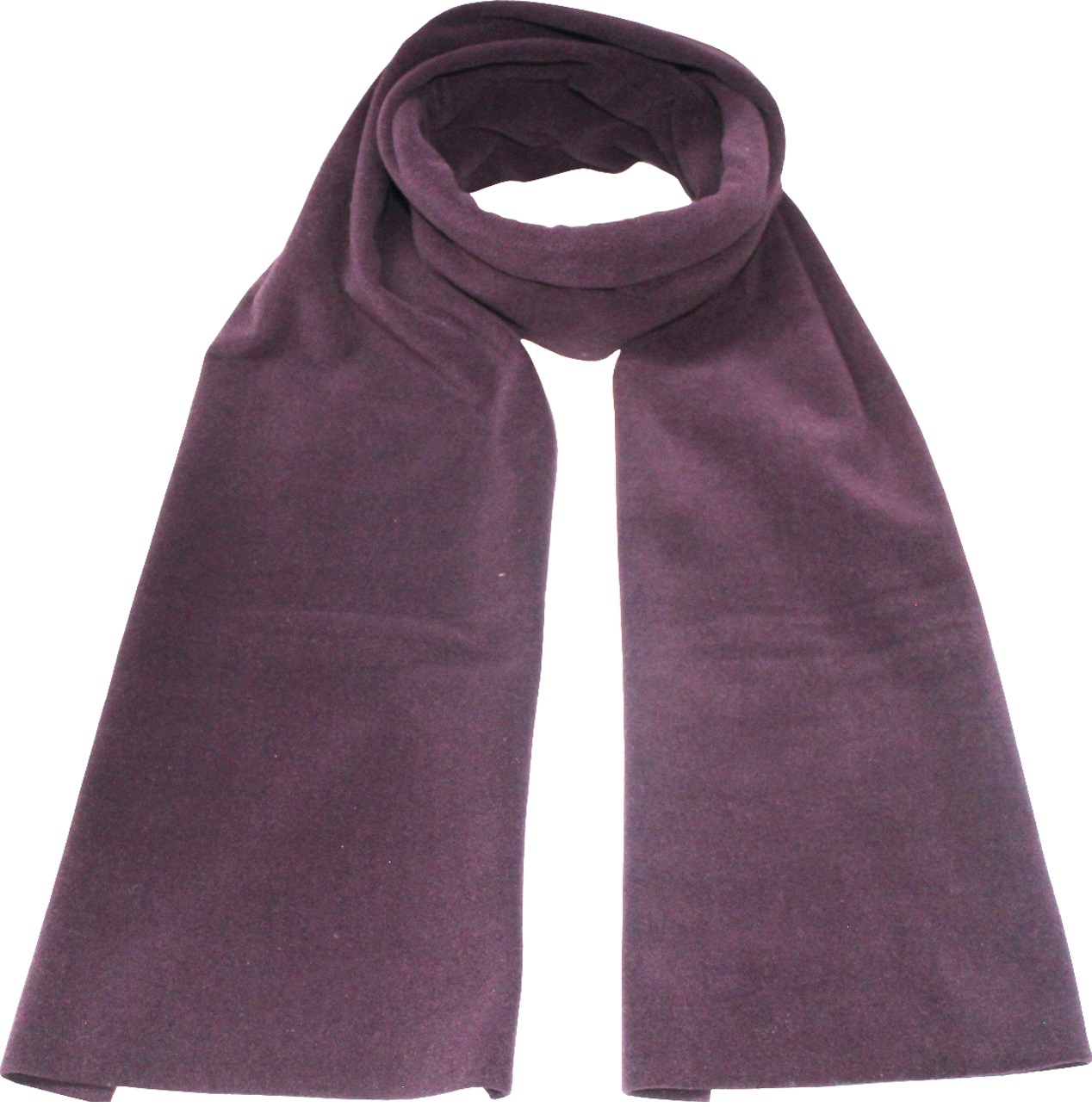 Fleece Sjaal Dubbel 170 x 30 cm  Mauve