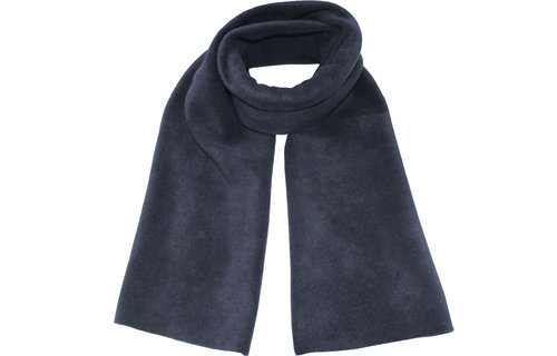 Fleece Sjaal Dubbel 170 x 30 cm   Navy Blauw Fleece Sjaal Dubbel 170 x 30 cm   Navy Blauw